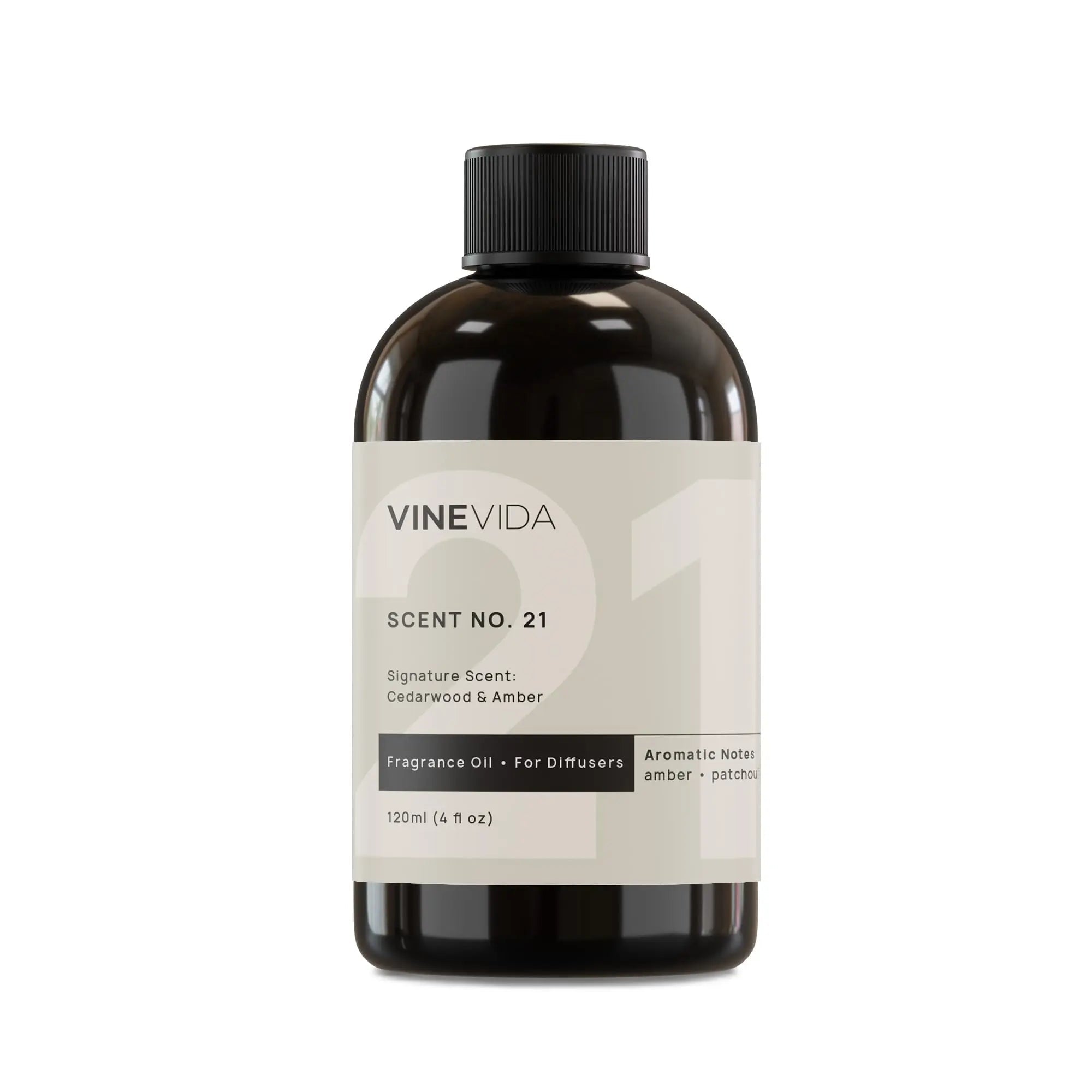 VINEVIDA [4 Fl Oz] Cedarwood & Amber Fragrance Oil for Cold Air Diffusers, Essential Oils VINEVIDA Au supplements