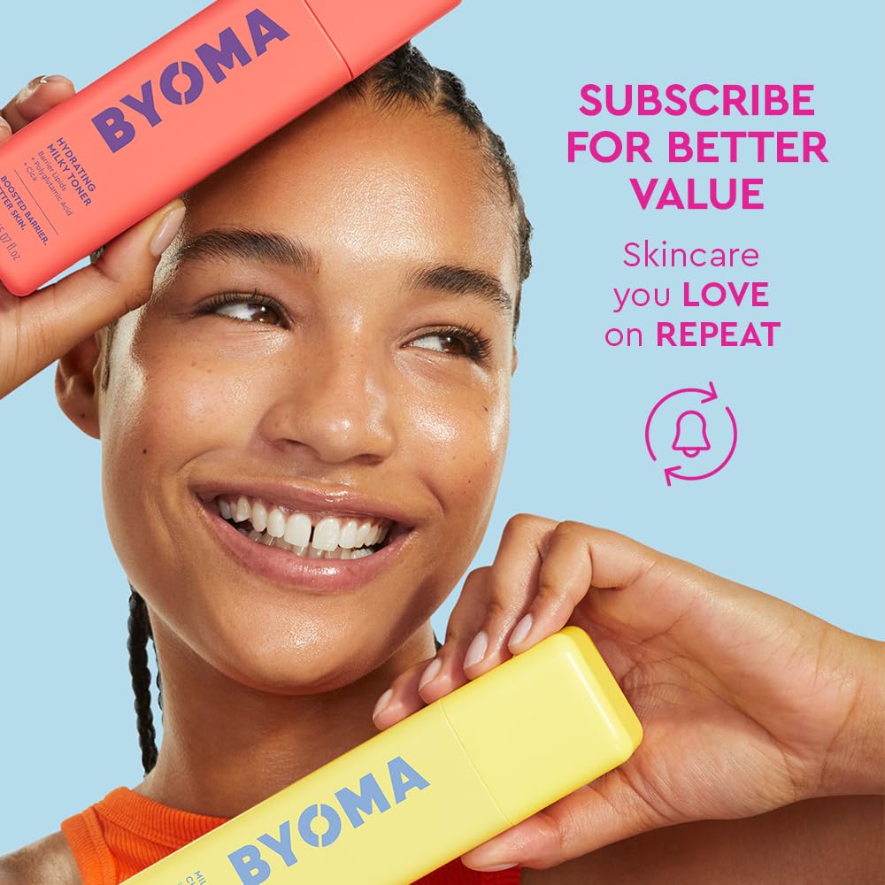 BYOMA Hydrating Milky Toner - Dewy, Ultra Hydrating Toner for Face - Soothes Skin, Locks in Moisture