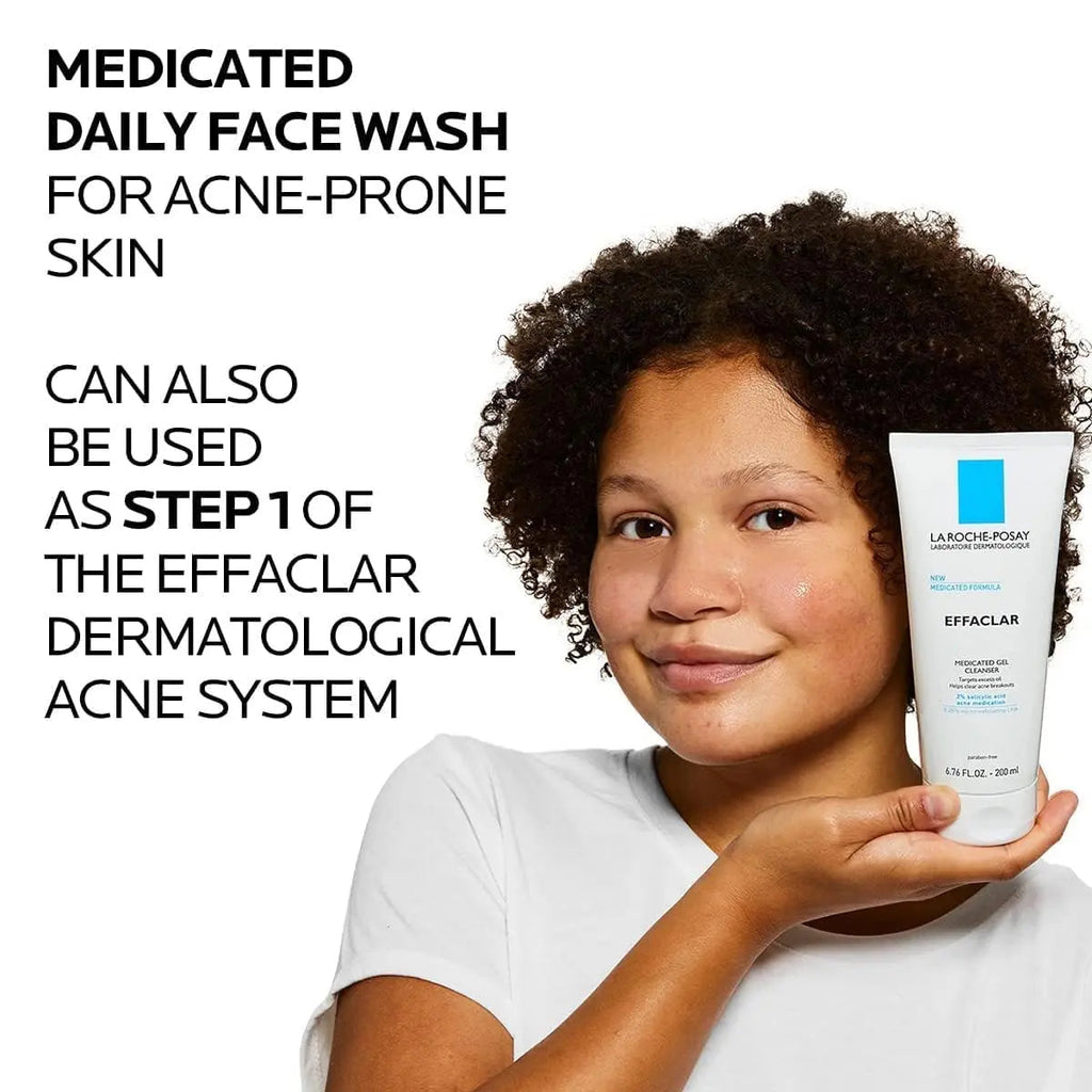 La Roche-Posay Effaclar Medicated Gel Facial Cleanser, Foaming Acne Face La Roche-Posay Au supplements