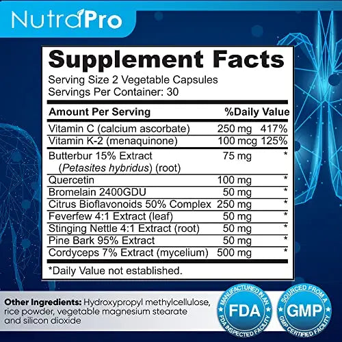 White Lung by NutraPro - Lung Cleanse And Detox.Support Lung Health NutraPro Au supplements