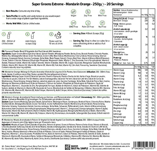 Protein Works Super Greens Extreme Powder , 156 Health Benefits , 41 Active Ingredients Protein Works Au supplements