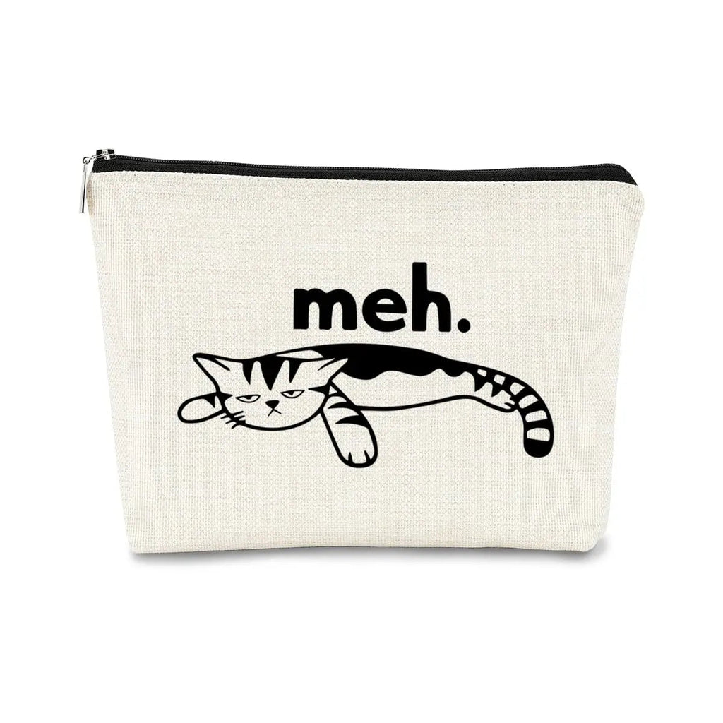 BARPERY Cat Gifts for Cat Lovers Cats Small Makeup Bag,Sanitary Napkin Storage Bag, Menstrual Cup BARPERY Au supplements