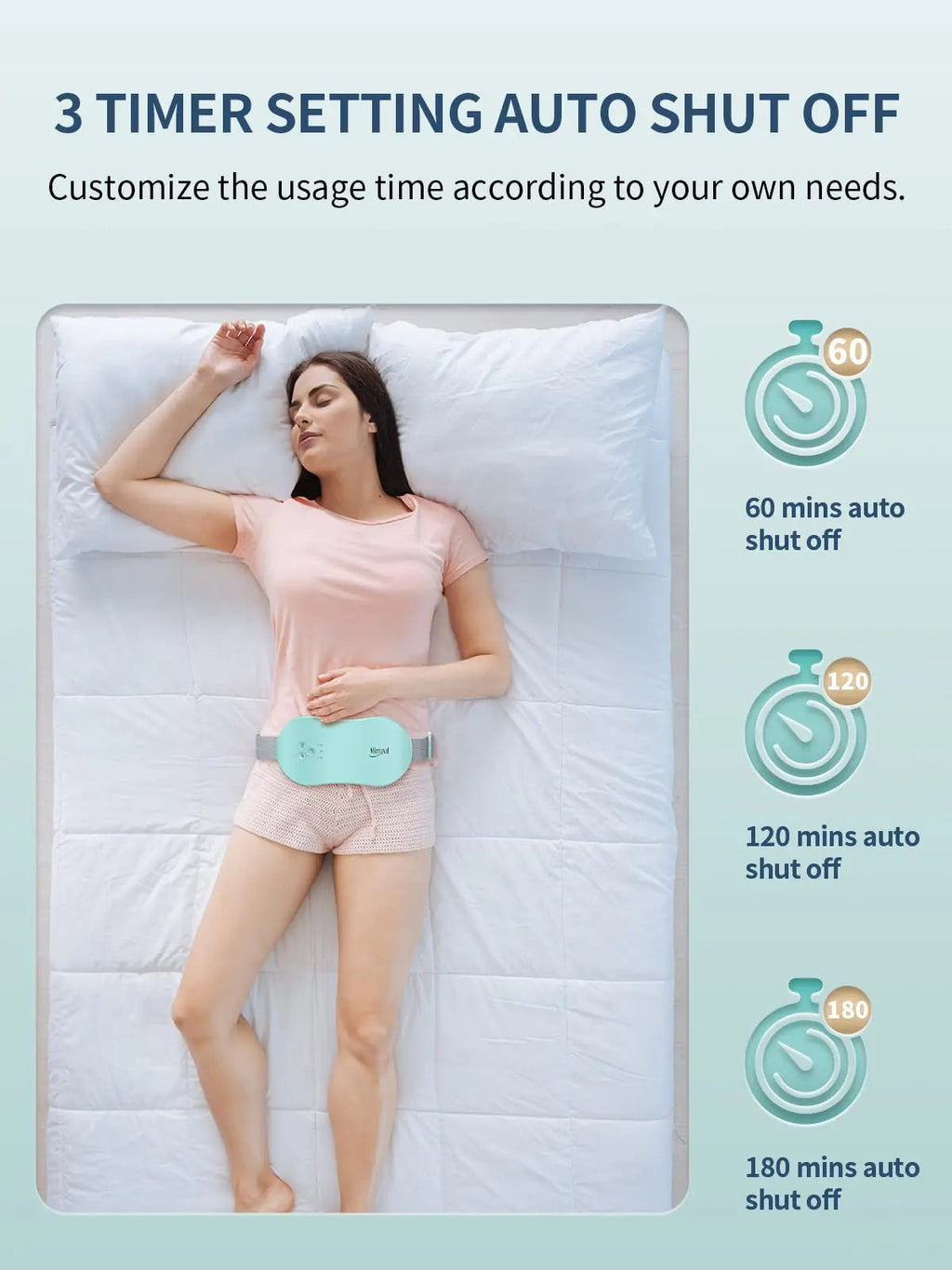 Slimpal Period Heating Pad for Cramps, FSA HSA Eligible Approved, Portable Heat Pad Slimpal Au supplements