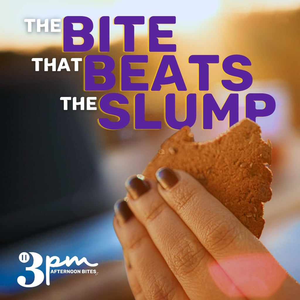 3PM Afternoon Bites Cranberry Flaxseed Cookies with Postbiotics, 5g of Protein, 15 Cookies 3PM AFTERNOON BITES Au supplements