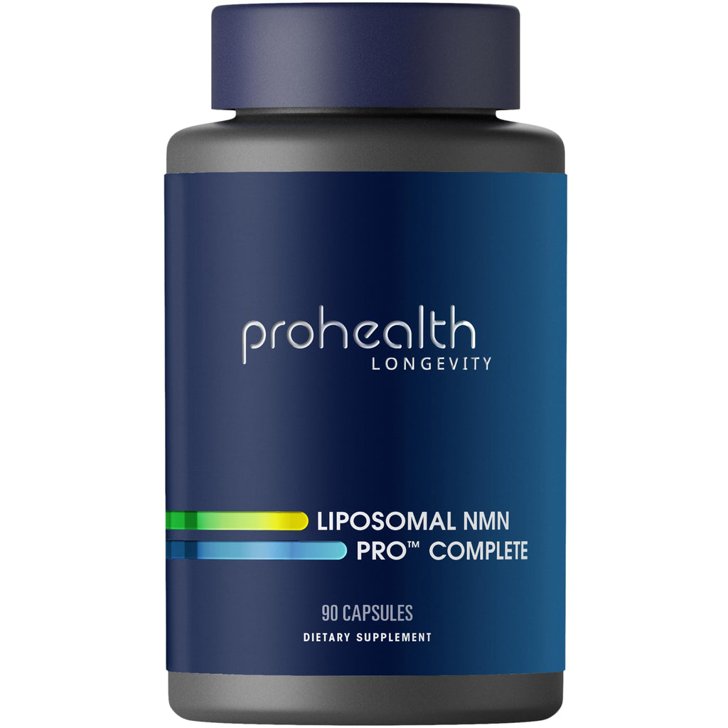 ProHealth Longevity Liposomal NMN Pro Complete™ (90 Capsules) - Liposomal Uthever® NMN, Trans-Resveratrol, TMG ProHealth Au supplements