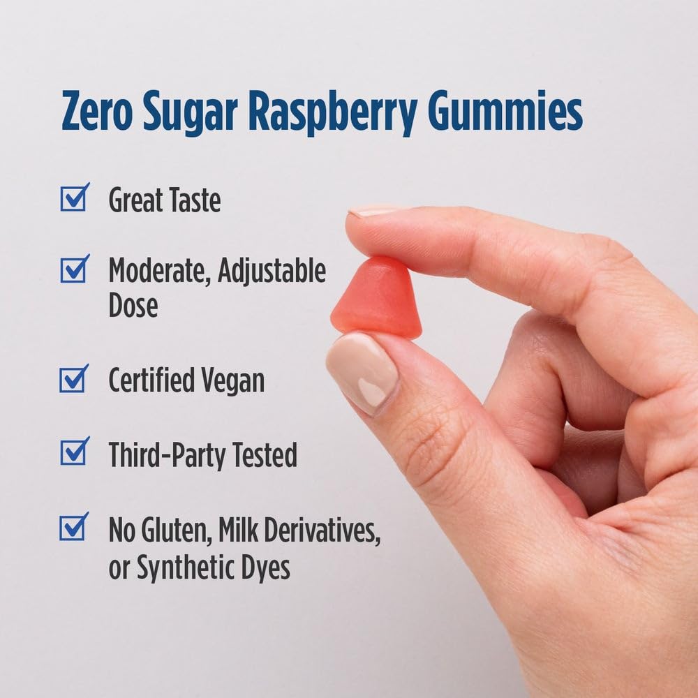 Nordic Naturals Zero Sugar Melatonin Gummies, Raspberry - 120 Gummies - 1.5 mg Melatonin - Great Taste - Restful Sleep, Antioxidant Support - Non-GMO, Vegan - 120 Servings Nordic Naturals Au supplements