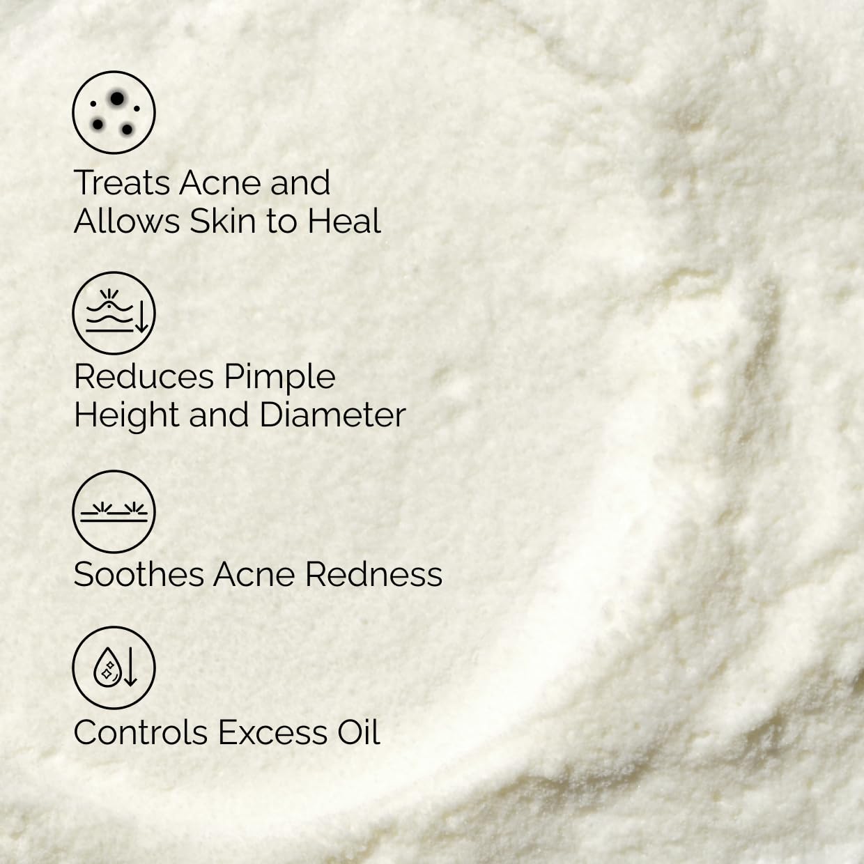 The Ordinary Sulfur 10% Powder-to-Cream Acne Spot Treatment Concentrate, Reduces Pimple Size and Zit Redness, 0.18 Oz