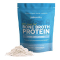 Paleovalley 100% Grass Fed Beef Bone Broth Protein Powder - Rich in Collagen Peptides for Hair, Skin, Gut Health, Bone and Joint Support