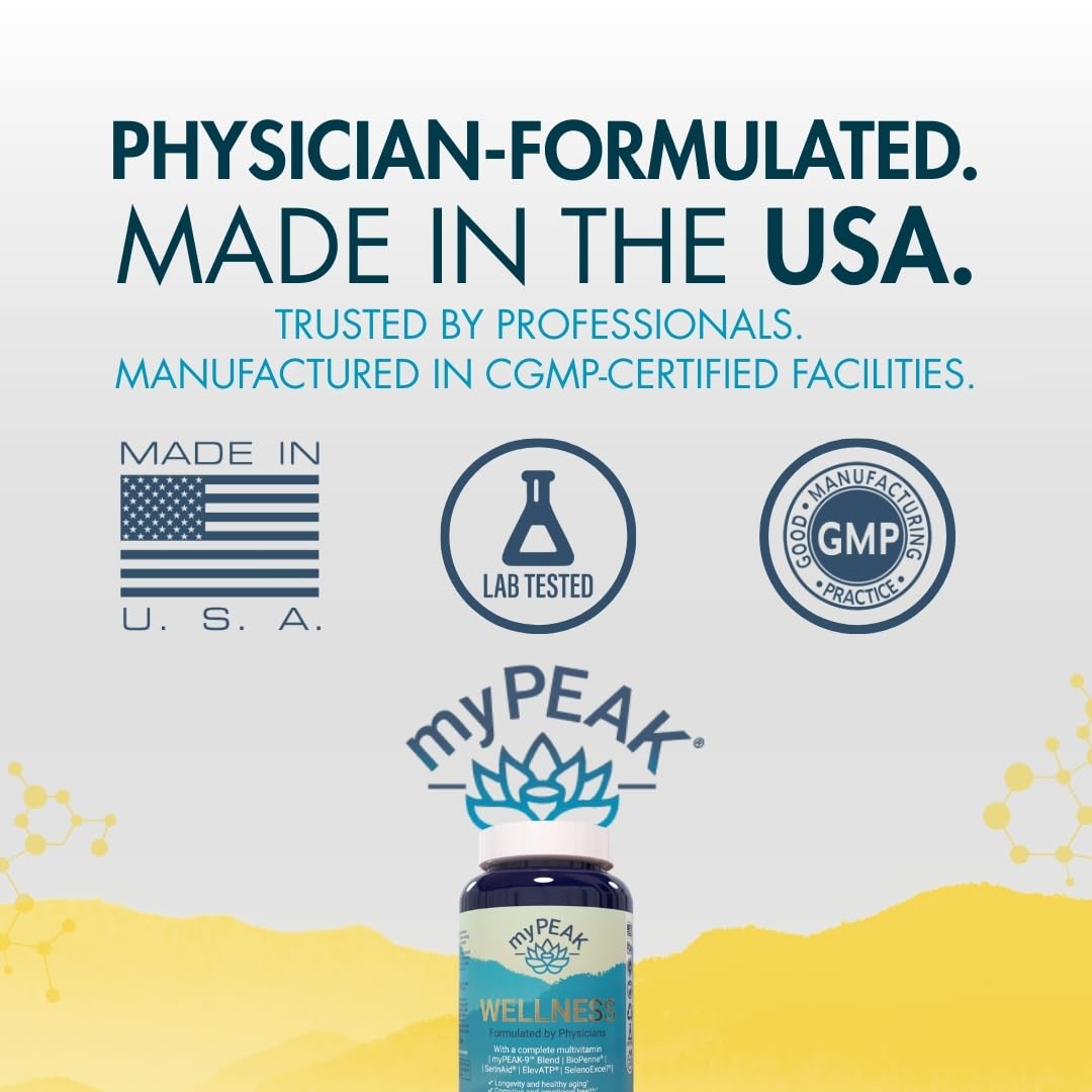 myPEAK PeakBiotic: The Ultimate Vegan Synbiotic with 50 Billion CFU Probiotics Prebiotics Postbiotics Modbiotics and Gut Lining to Enhance Digestion, Skin, and Mood with 2-Month Supply, 60 Capsules myPEAK Au supplements