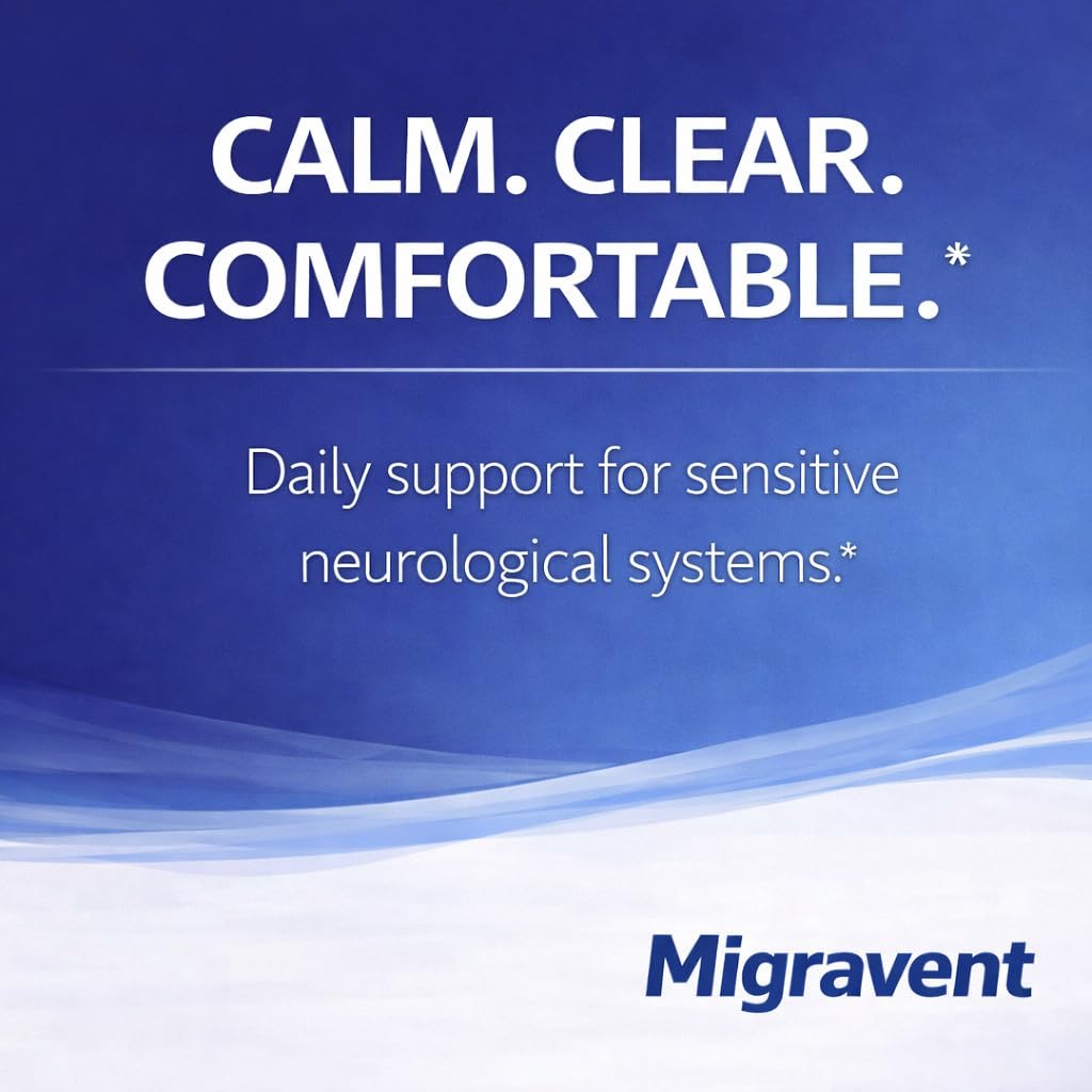 Vita Sciences Migravent – Advanced Nutritional Formula with Magnesium, CoQ10, Vitamin B2, and Butterbur for Brain and Circulatory Wellness – 60 Capsules Vita Sciences Au supplements