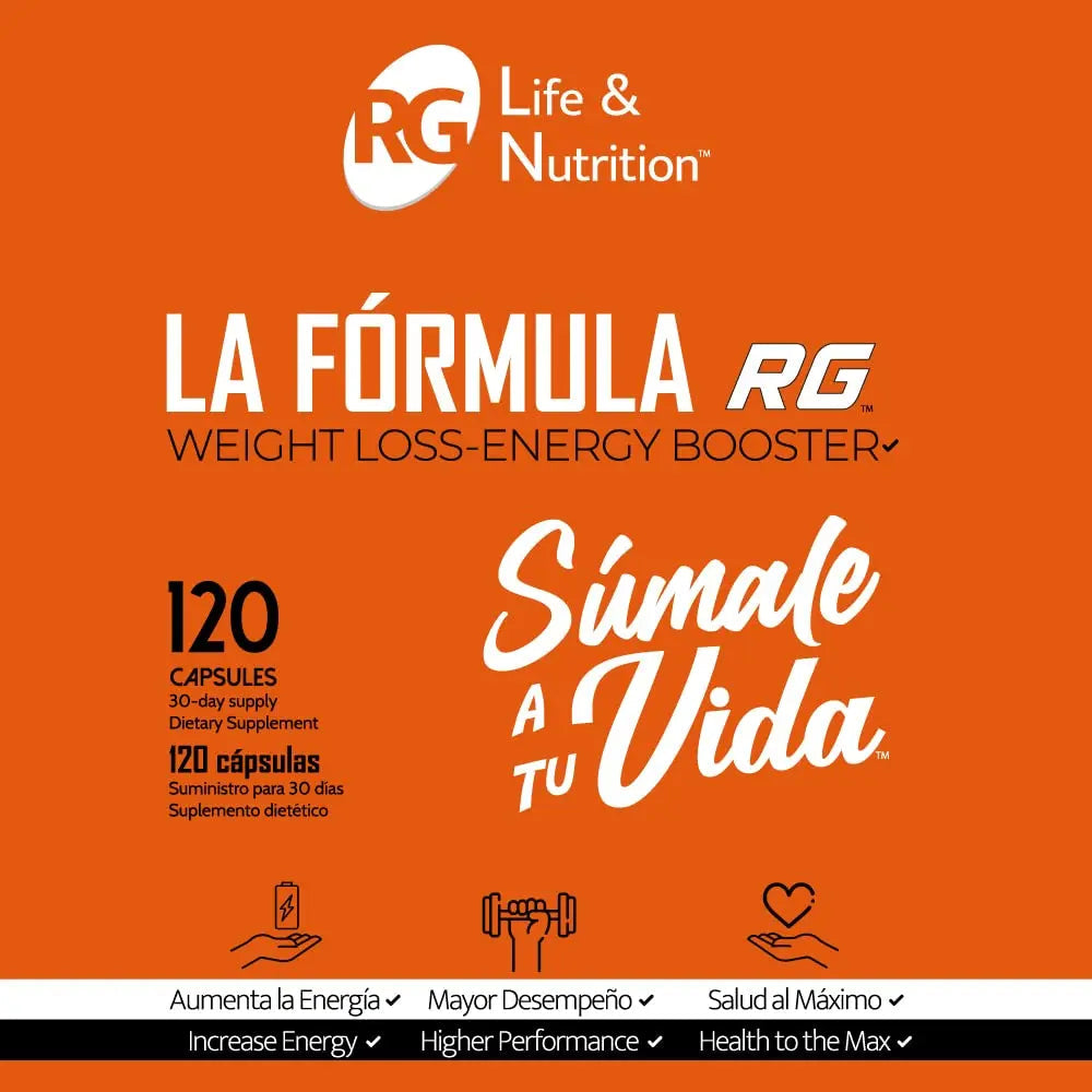 RG LIFE & NUTRITION - Weight Loss Pills, Energy Booster and Fat Burner with Magnesium RG LIFE & NUTRITION Au supplements