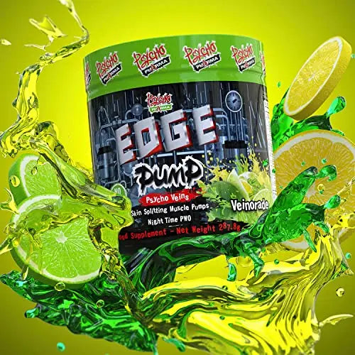 Psycho Pharma Pump it up. Pump it Way up Edge Pump Contains an All-Star Combination Psycho Pharma Au supplements