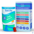 FIRST DAY Vitamins for Teens - Teen Multi Vitamins for Girls & Boys 12-17, Organic Fruit & Veggie Blend - 12 Key Nutrients: Vitamins A FIRST DAY Au supplements