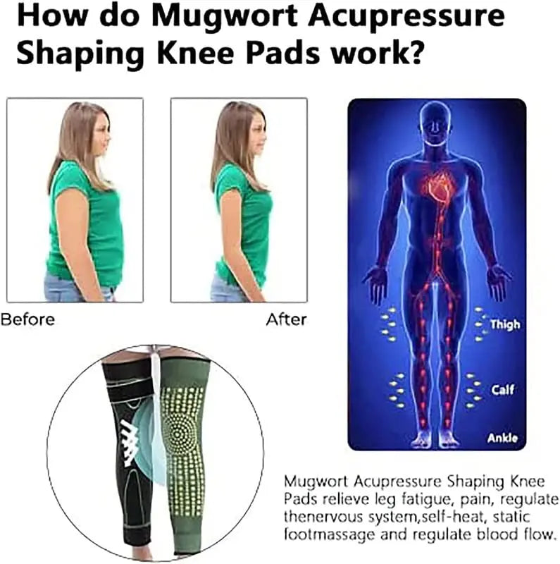 KNEECA Tourmaline Acupressure Selfheating Knee Sleeve, Tourmaline Acupressure Self XTRYTRUI Au supplements