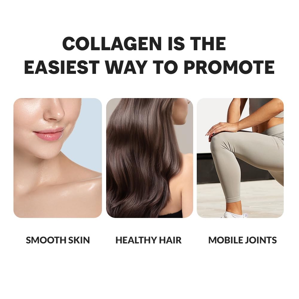 Cevitol Marine Collagen Peptides - Hydrolyzed Ultra-fine Collagen Powder for Women & Men, Hyaluronic Acid, Biotin, Vitamin C, for Skin, Hair, Nails, Joints