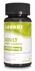 Losoki Adult Multi Vitamins - Comprehensive Daily Multivitamin Supplement for Men and Women - 60 Tablets for Enhanced Energy Losoki Au supplements