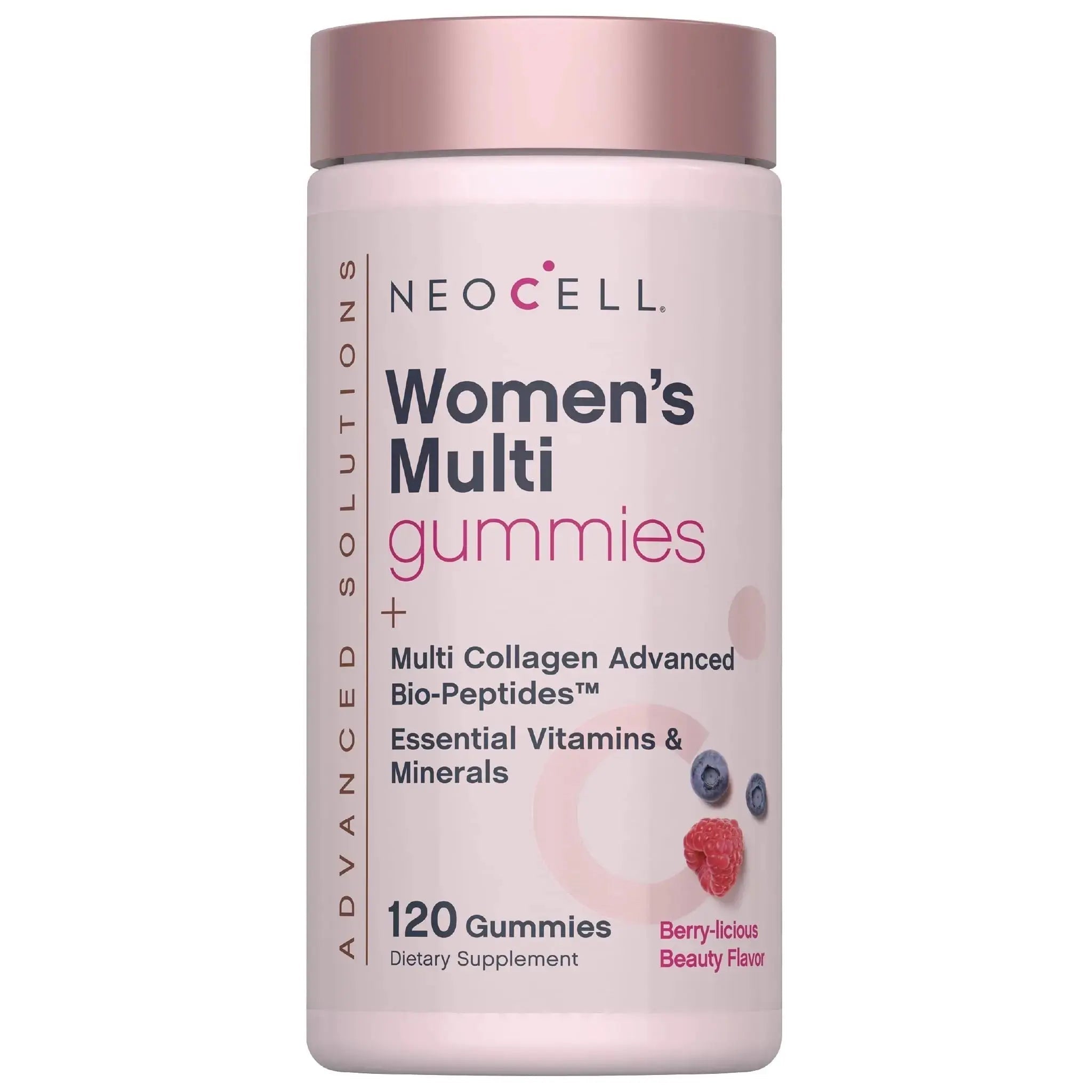 NeoCell Women's Multi Gummy with Collagen | 120 Gummies | Essential Vitamins & Minerals | Berry Flavor Supplement NeoCell Au supplements