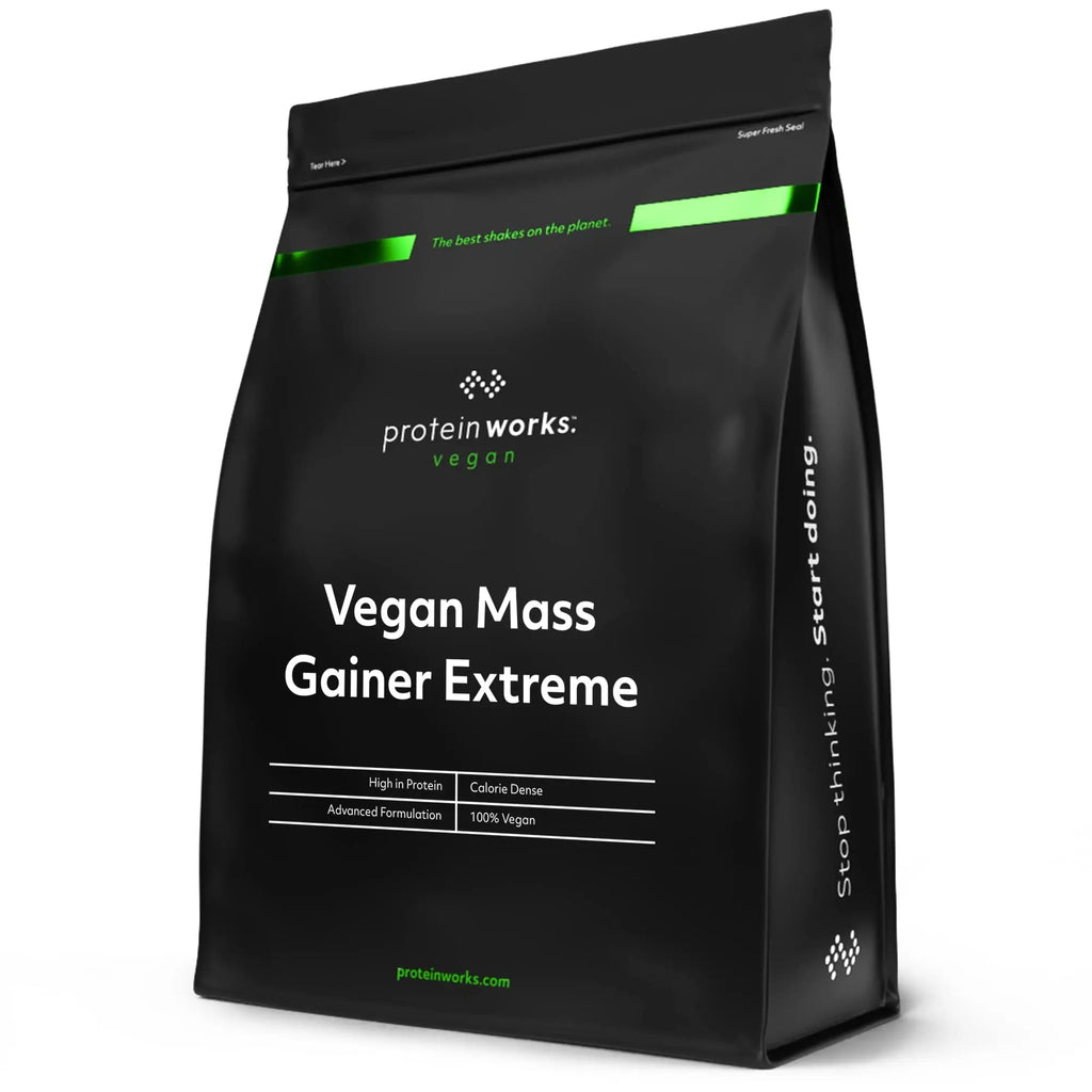 Protein Works - Vegan Mass Gainer Extreme | High Calorie Protein Powder | Weight Gainer Protein Works Au supplements