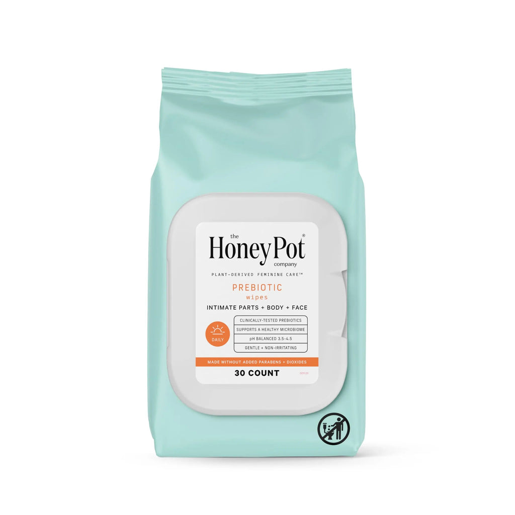 The Honey Pot Company - Prebiotic Feminine Wipes - Herbal Infused Feminine Hygiene Wipes The Honey Pot Company Au supplements