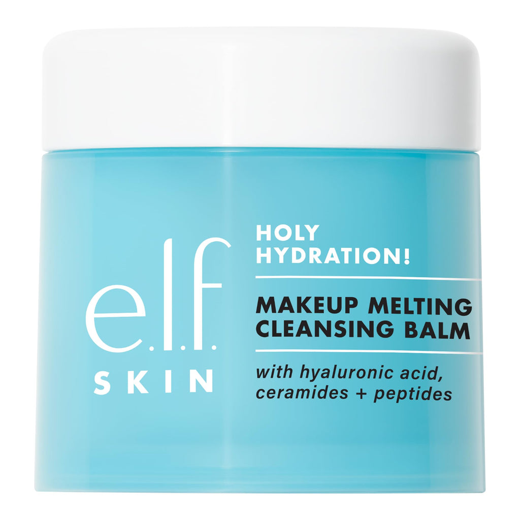 e.l.f. SKIN Holy Hydration! Makeup Melting Cleansing Balm, Face Cleanser & Makeup Remover