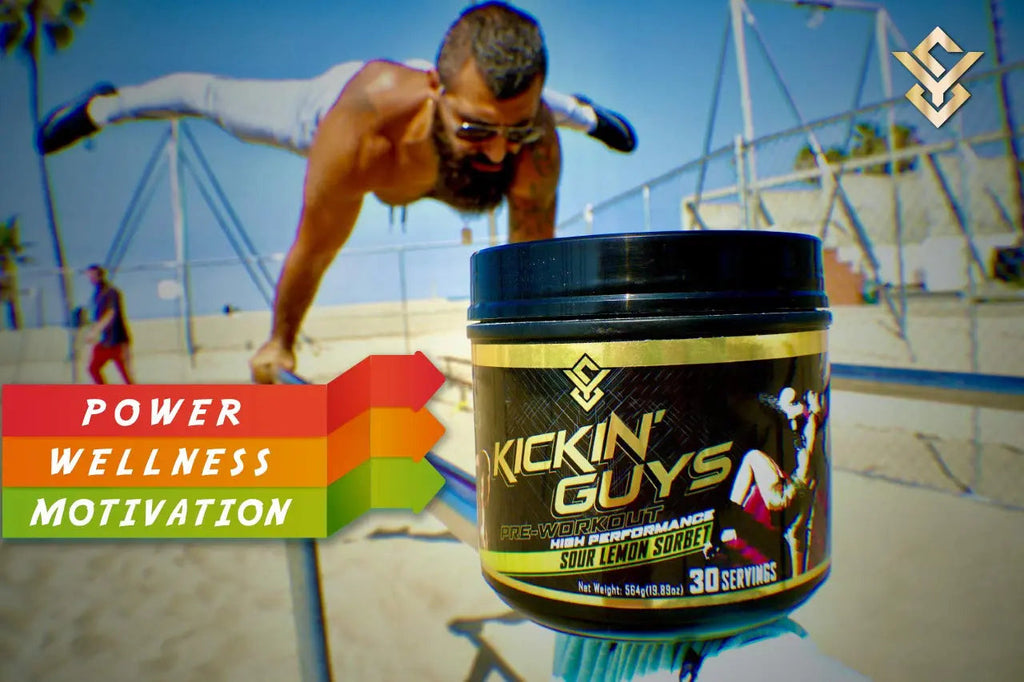 Kickin' Guys Pre Workout Powder Sports Nutrition Supplement - Explode Energy & Performance Yulian Svitolin LLC Au supplements