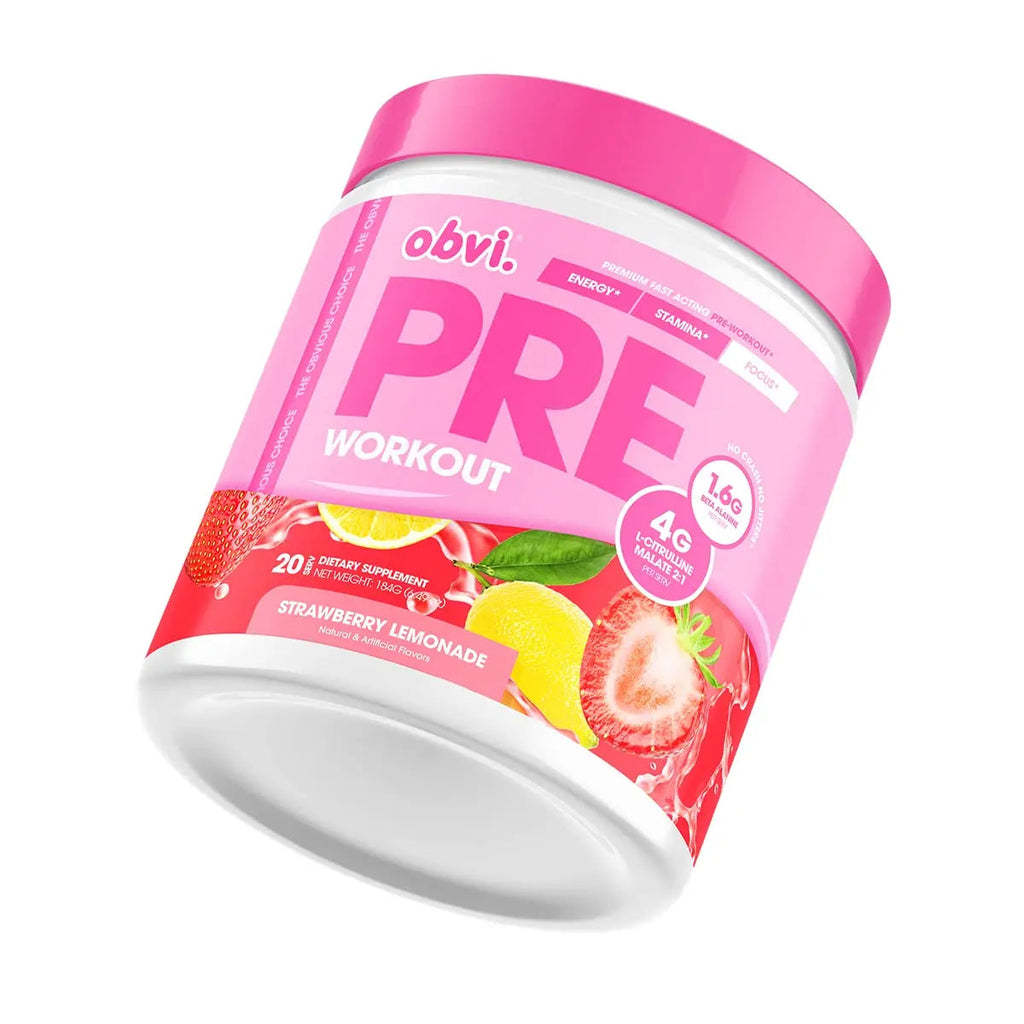 Obvi Pre Workout for Women, Preworkout, Designed for Energy, Stamina and Focus Obvi Au supplements
