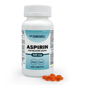 CUREWELL Enteric Coated Aspirin Tablets 325mg (500 Count) NSAID Pain Reliever & Fever Reducer Coated Aspirin for Adults - Regular Strength for Headache Arthritis Menstrual & Muscle Pain CUREWELL Au supplements