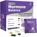 Natural Hormone Balance for Women, Menopause Supplements for Women with Evening Primrose Oil,CoQ10,Soy Isoflavones, Daily Pack Supports Peri+Menopause+Post, PMS,Metabolism,Mood,Energy 30Packs RevitaPlus Au supplements