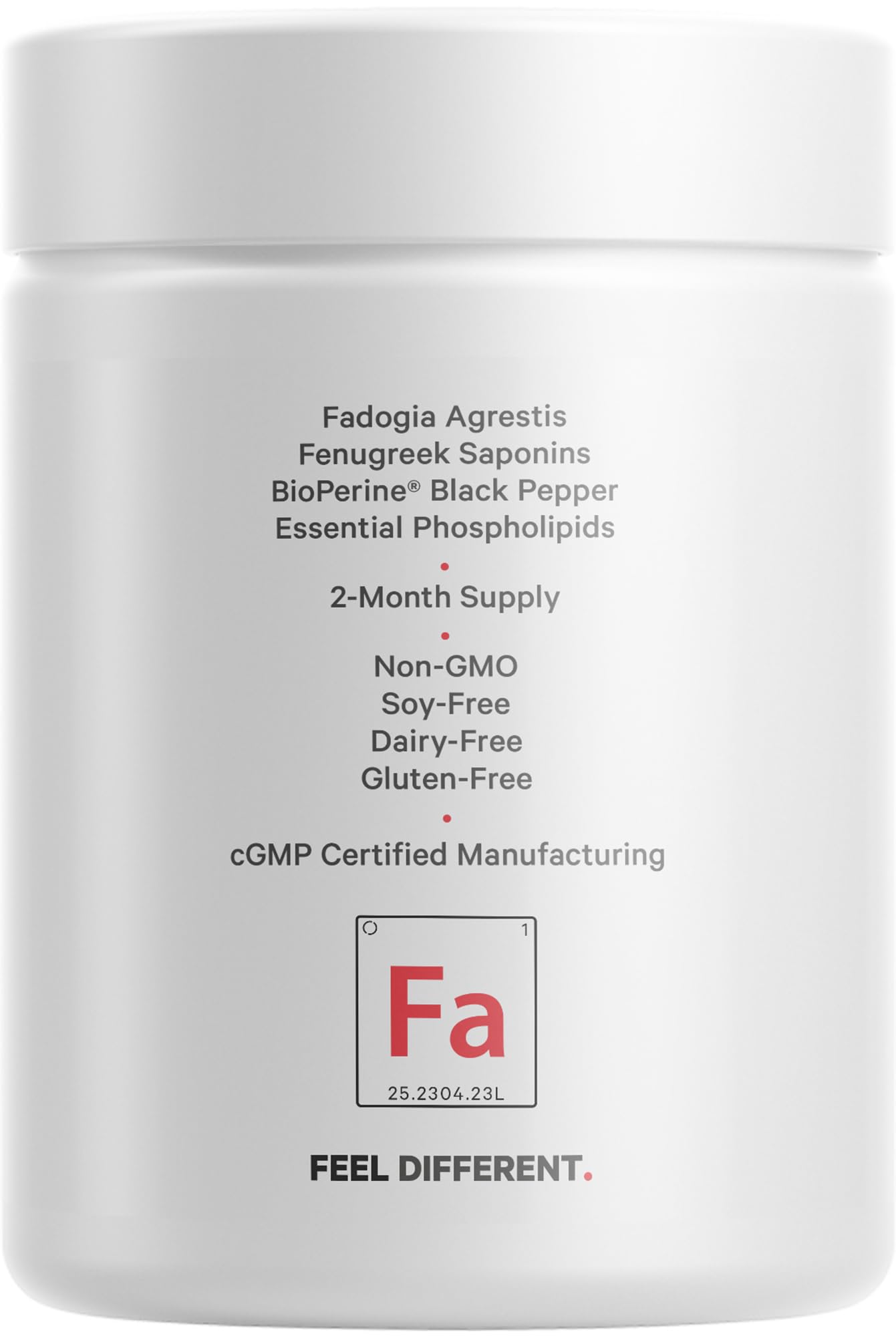 Codeage Liposomal Fadogia Agrestis 600mg Supplement - Fadogia Agrestis 30:1 Extract, Vitamin D3, Zinc, Fenugreek, BioPerine Black Pepper - 2-Month Supply - Liposomal Delivery - Non-GMO, 60 Capsules Codeage Au supplements