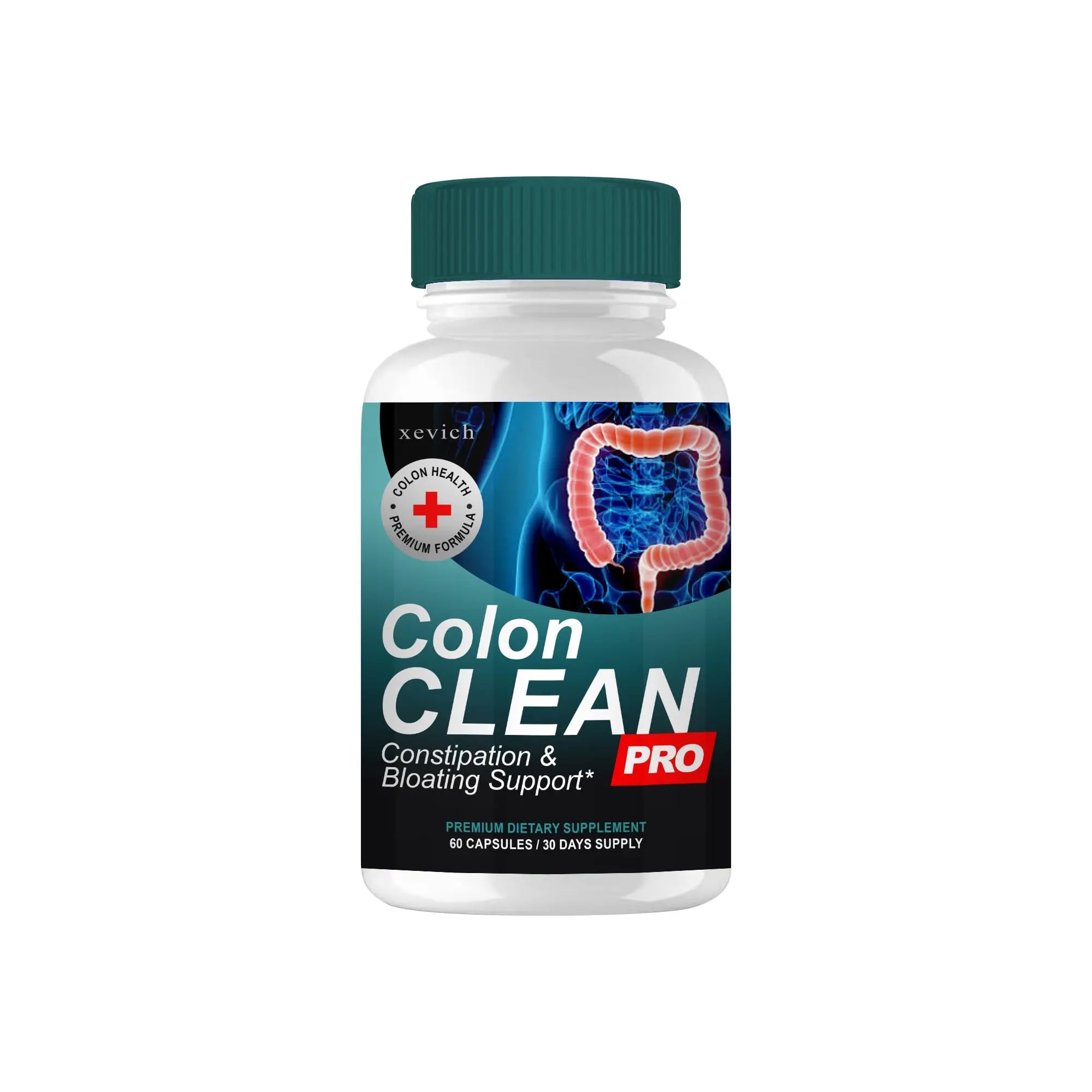 Xevich Colon Clean Pro - Colon Clean Pro Premium Dietary Supplement (Single, 60 Capsules) Xevich Au supplements
