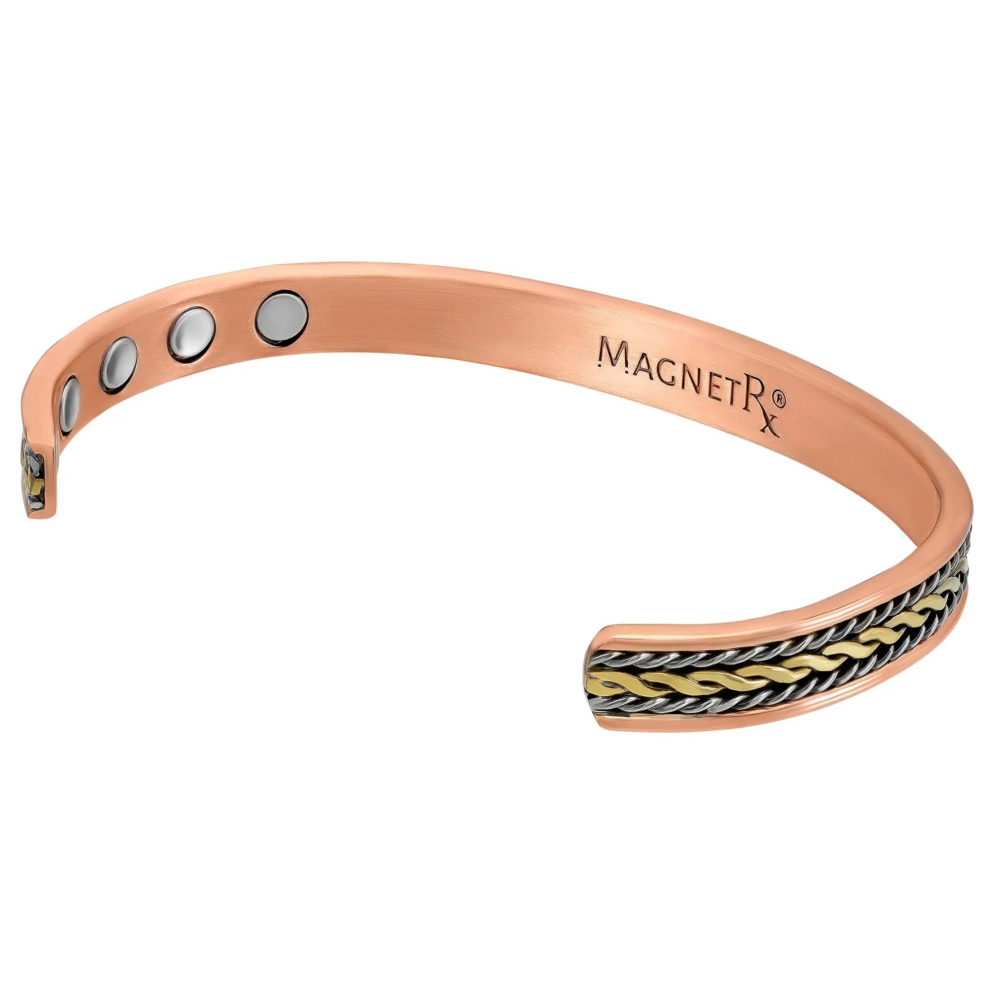 MagnetRX® Women's Copper Bracelet – Effective 99.9% Pure Copper Magnetic Therapy Bracelets MagnetRX Au supplements