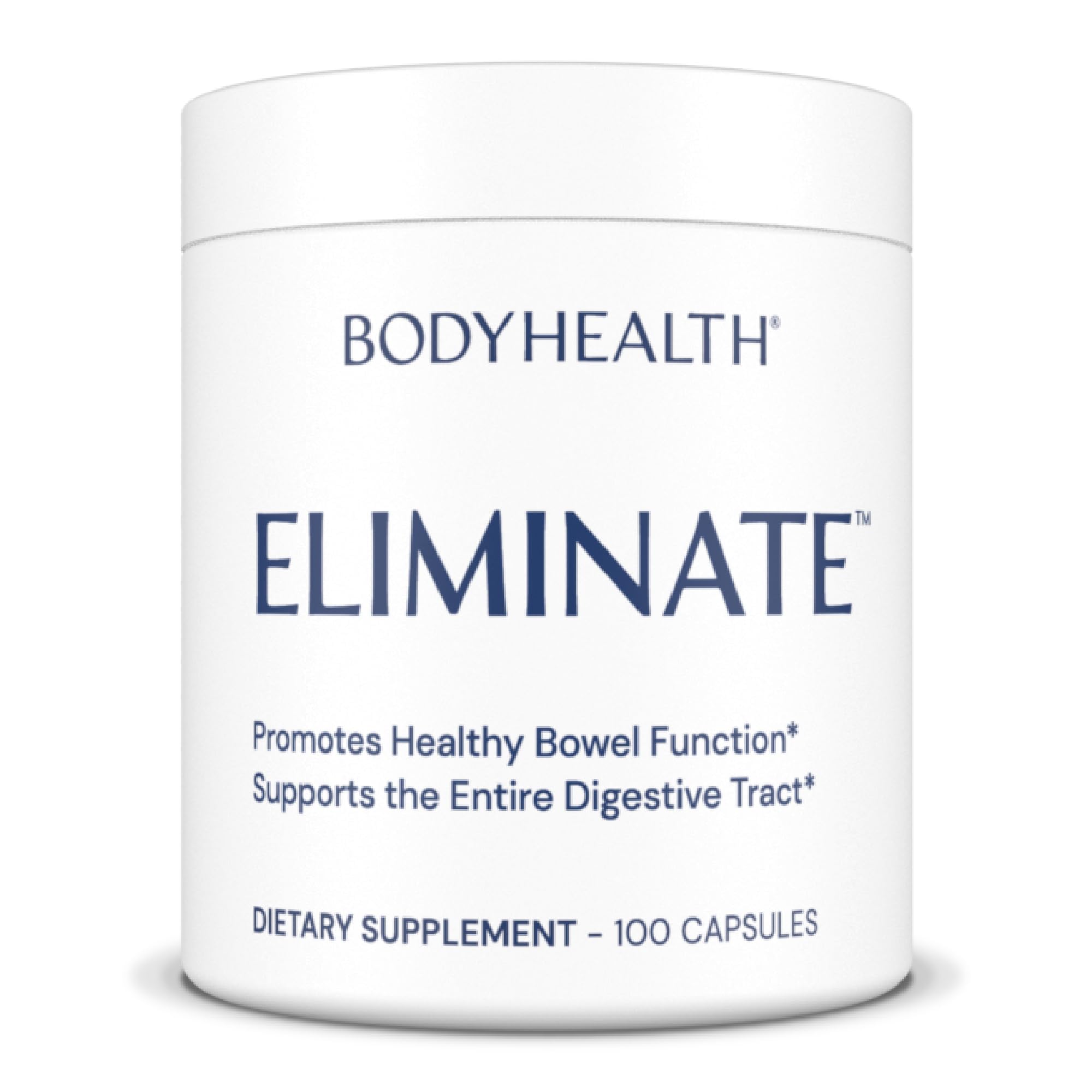 BodyHealth Intestinal Cleanse - Eliminate, Colon Cleanser Detox, Gentle Laxative Pills and Bowel Flush Constipation Relief for Adults, Body Cleanse for Colon Health