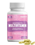 Women's Multivitamin – Complete Multivitamin for Women 50+ with Essential Vitamins A, B, C, D, E, Calcium & Iron – Supports Energy MAX FIT Au supplements