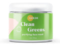 GOLDE - Clean Greens Superfood Face Mask - Made w/Chlorella & Spirulina - Great for Acne Prone, Oily & Dry Skin, Hydrating - Gentle Cleanser - Vegan - Aluminum-Free - 30g Jar GOLDE Au supplements