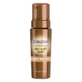 Jergens Natural Glow Instant Sun Body Mousse, Self Tanner for Light Bronze Tan, Sunless Tanning Body Bronzer