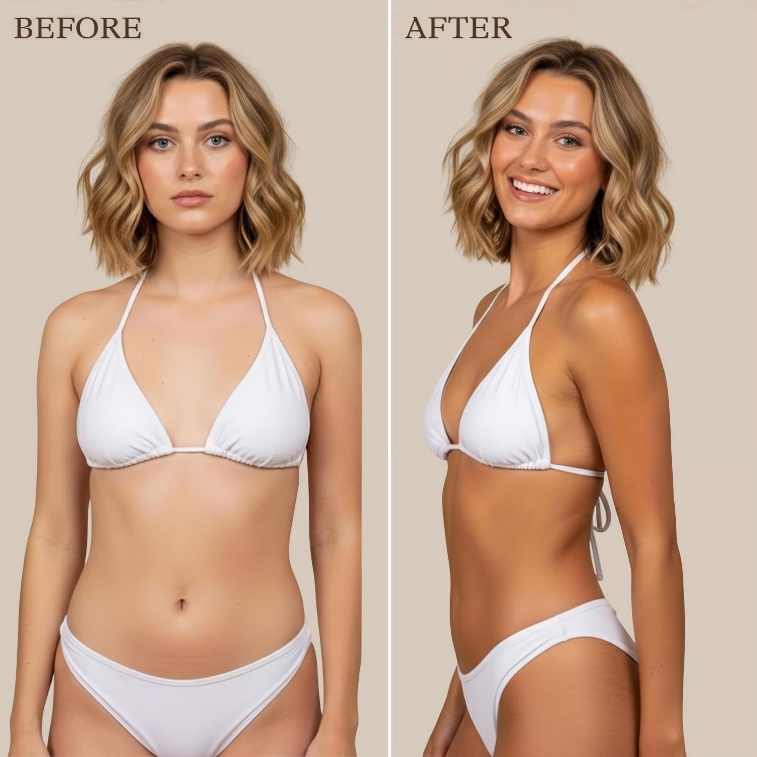 Beauty by Earth Self Tanner - USA Made with Natural & Organic Ingredients, Moisturizing Self Tanning Lotion