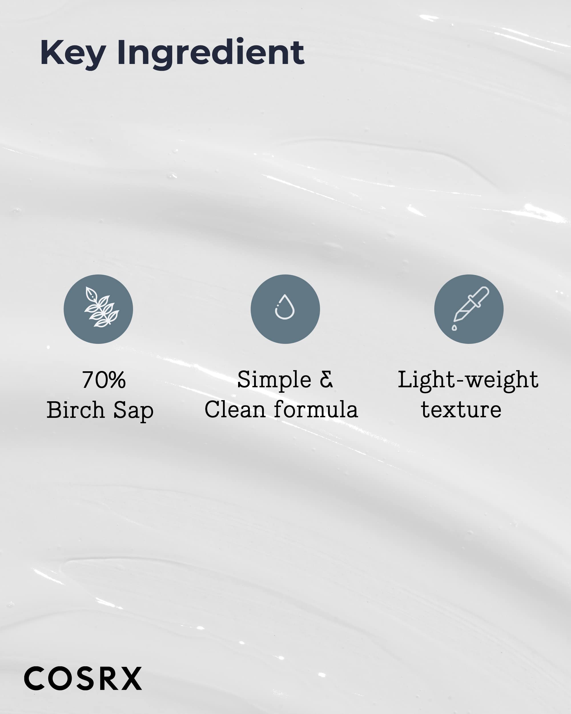 COSRX Oil Free Lotion with Birch Sap, Daily Acne Facial Moisturizer, Hydrating Moisturizer for All Skin Types, Korean Skin Care, 3.38 fl.oz / 100ml