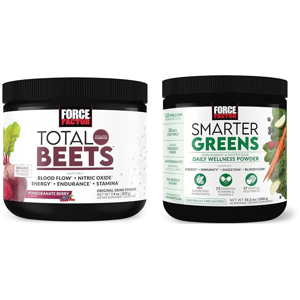 Force Factor Total Beets Drink Mix Superfood Powder with Nitrates to Support Circulation Force Factor Au supplements