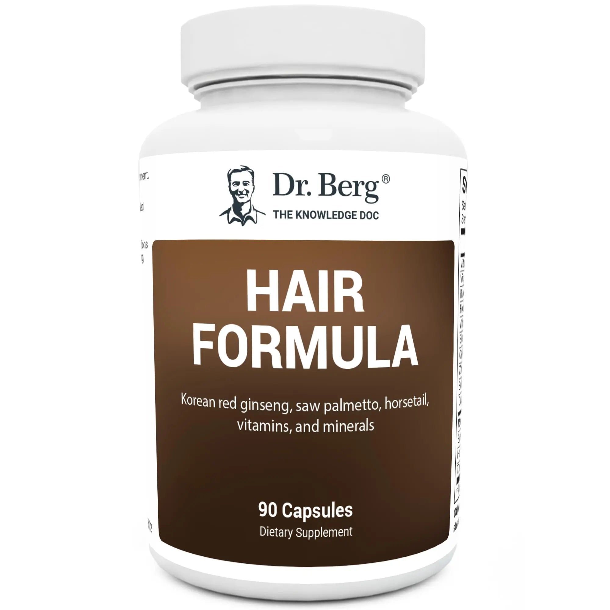 Dr. Berg All-in-One Vitamins for Hair, Skin, & Nails - Advanced Formula with Biotin, Saw Palmetto, DHT Blocker, & Trace Minerals - 90 Veg Capsules Dr. Berg Nutritionals Au supplements