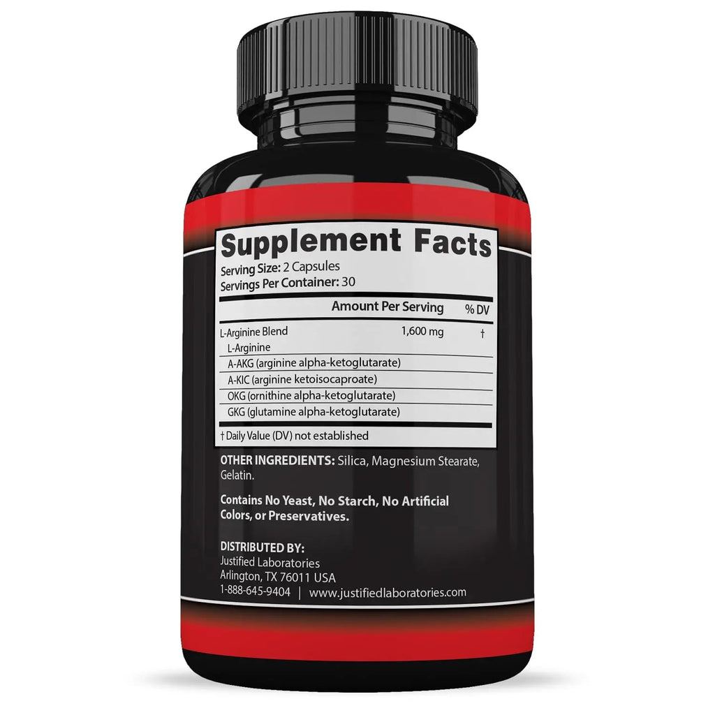 (3 Pack) Nitric Oxide Xtreme 5000 Advanced Men's Heath Formula 60 Capsules Justified Laboratories Au supplements