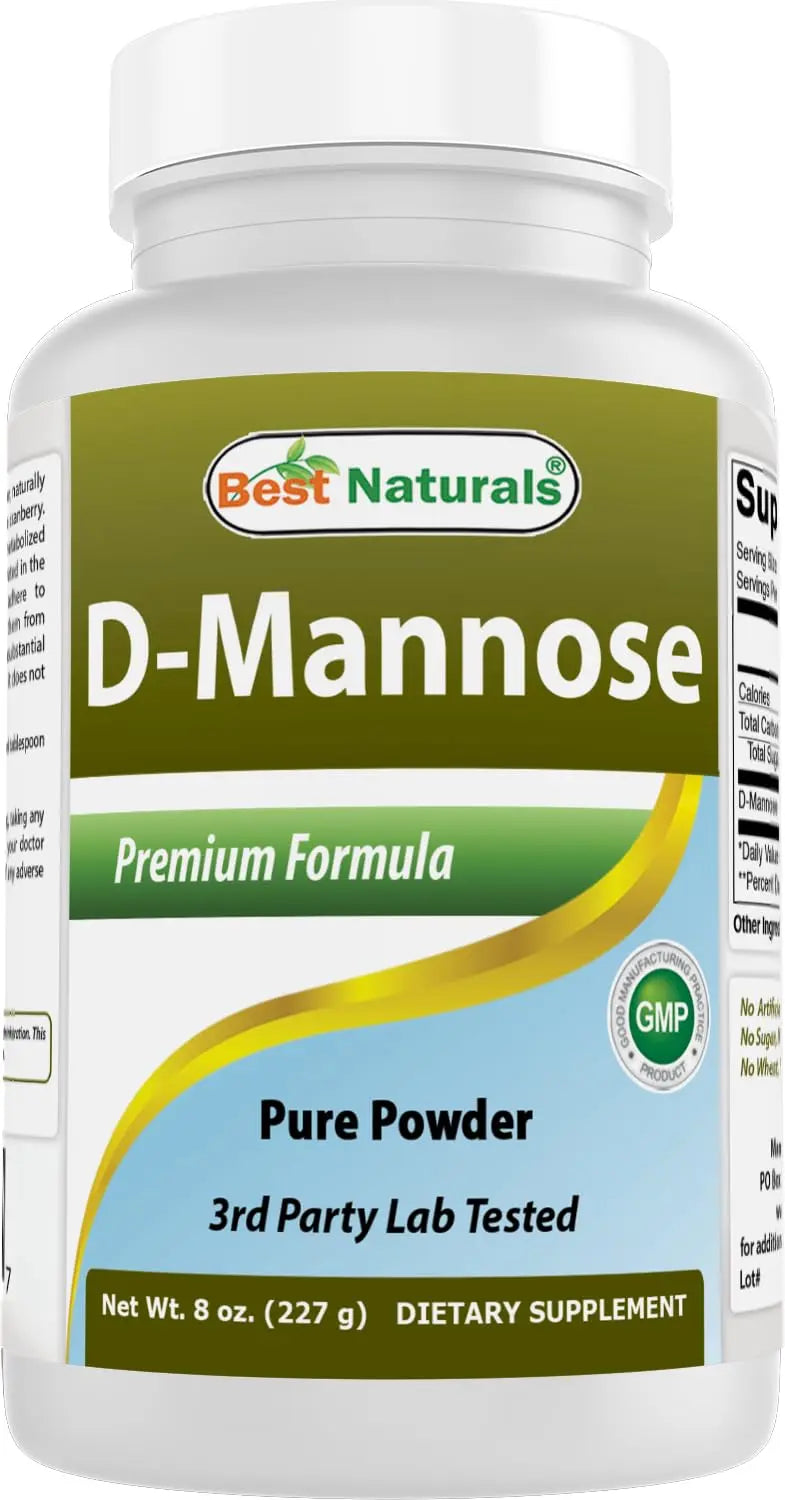 Best Naturals D-Mannose Pure Powder - Urinary Tract Cleanse Supplement - 8 OZ Best Naturals Au supplements