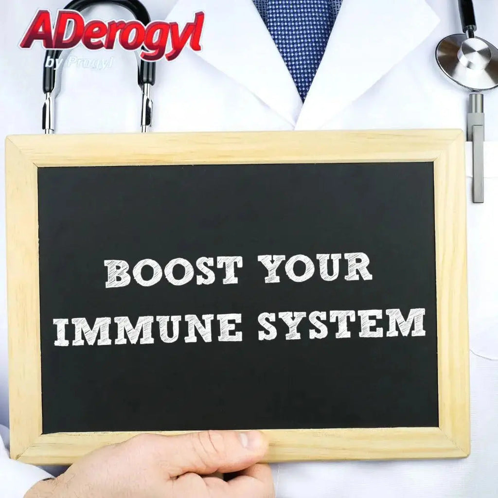 Aderogyl Oral Liquid Vitamins with A, C, D, E, Zinc, Bee Honey, Propolis, and Botanical Extracts - Natural Orange Flavor Aderogyl Au supplements