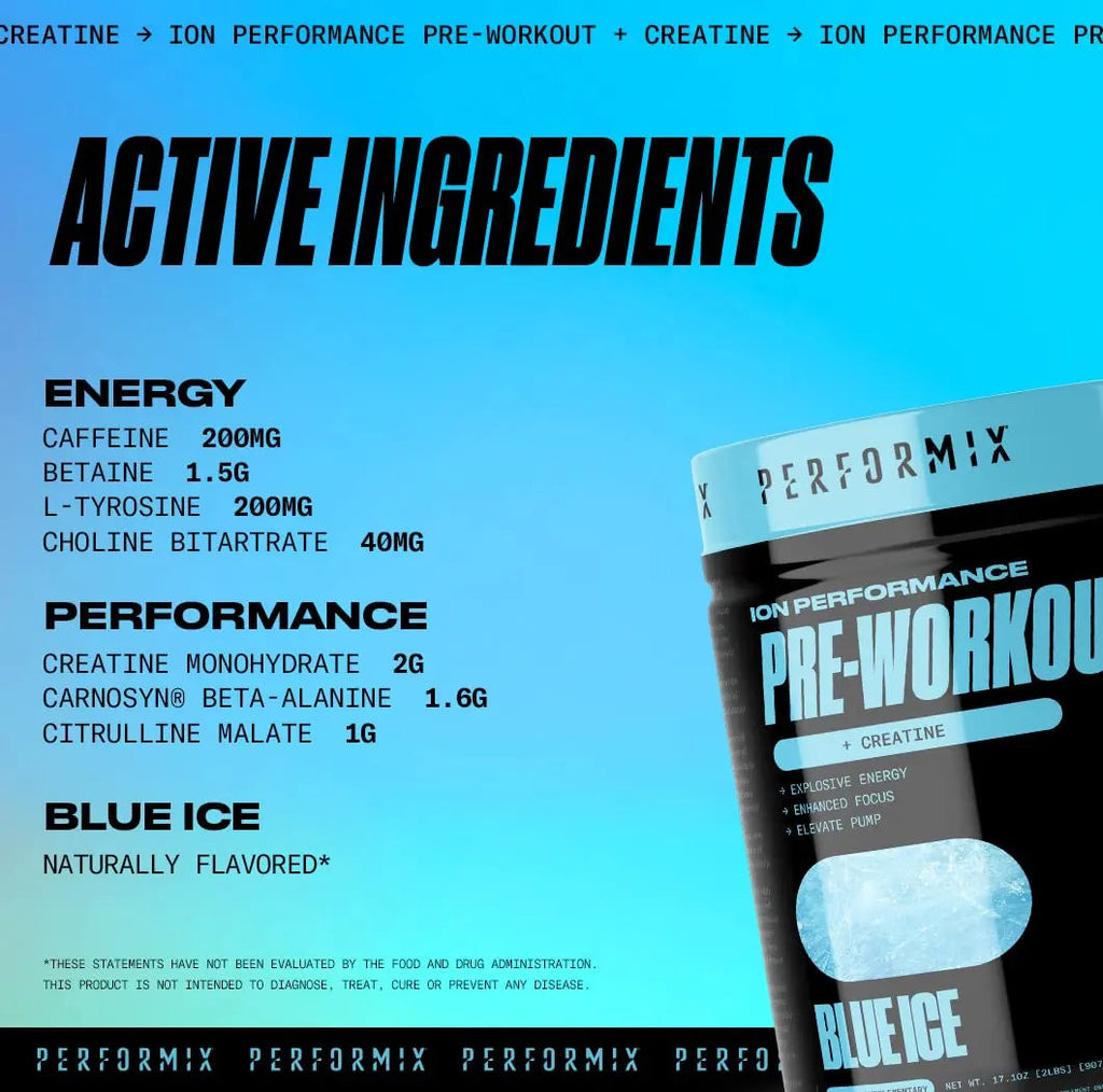 PERFORMIX ISO + ION Bundle PERFORMIX Au supplements
