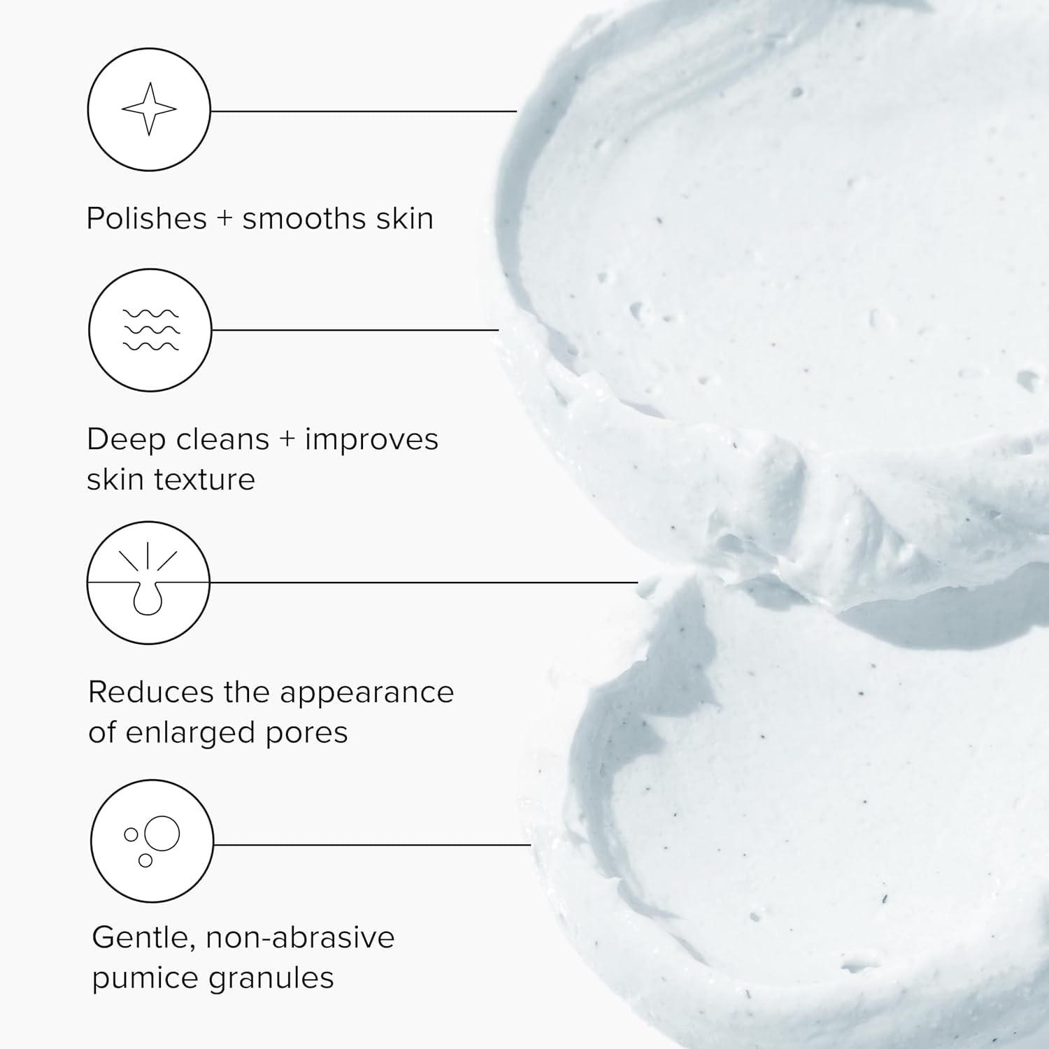 DRMTLGY Microdermabrasion Scrub – Gentle Facial Exfoliating Scrub to Smooth & Polish Skin