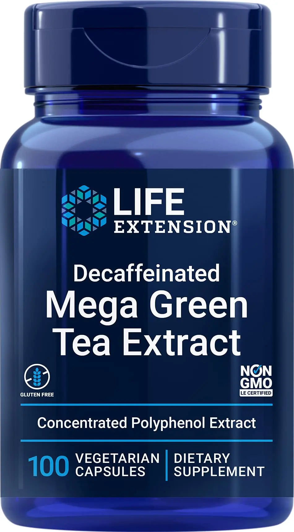 Life Extension Decaffeinated Mega Green Tea Extract – Polyphenol-Rich, Cell Health Life Extension Au supplements