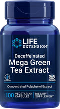 Life Extension Decaffeinated Mega Green Tea Extract – Polyphenol-Rich, Cell Health Life Extension Au supplements