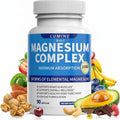 Lumine Magnesium Complex Supplement - Advanced 8-in-1 Elemental 1000mg- Glycinate, Citrate, Malate, Taurate