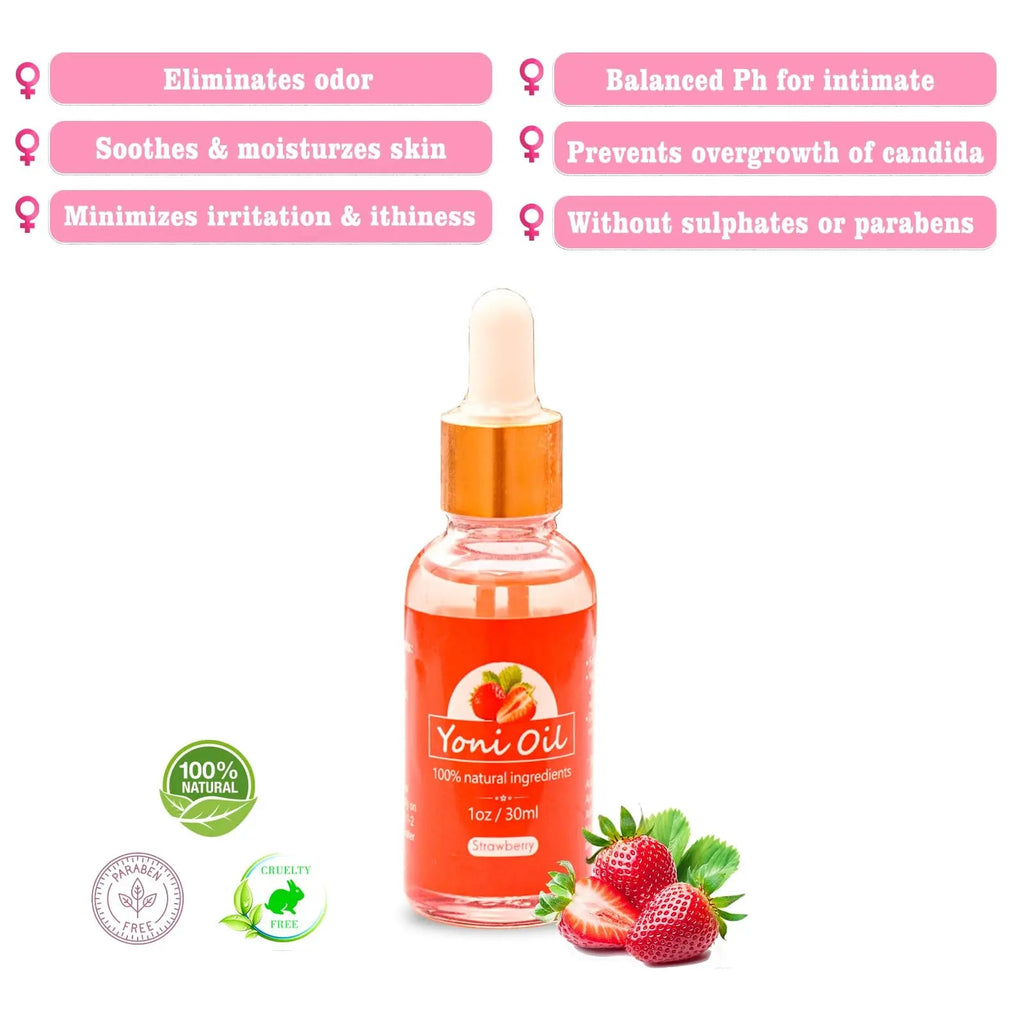 2Pcs Strawberry Yoni Bars and Yoni Oil Set for Feminine Wash, Yoni Wash for Cleanse Vaginal Balance PH tovaginsh Au supplements