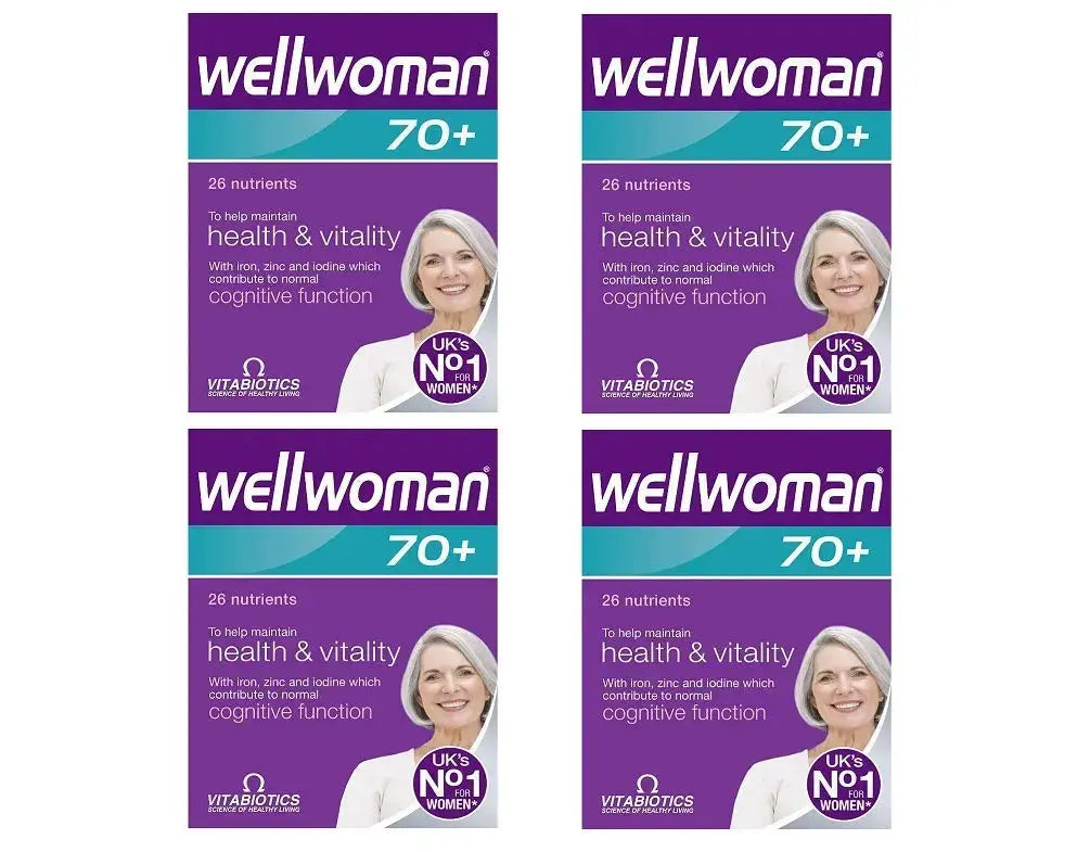 Wellwoman 4 X 70+ 30 Tablets Wellwoman Au supplements