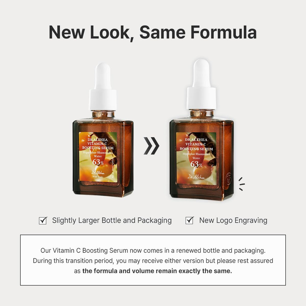 Dr.Althea Vitamin C Boosting Serum | Daily Facial Serum with TRANEXAMIC ACID for All Skin Types | Helps Remove Dark Spots & Uneven Skin Tone | Korean Vegan Skin Care (Vitamin C Boosting RENEWED)